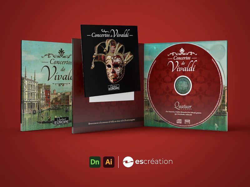 Digipack Quatuor Europe