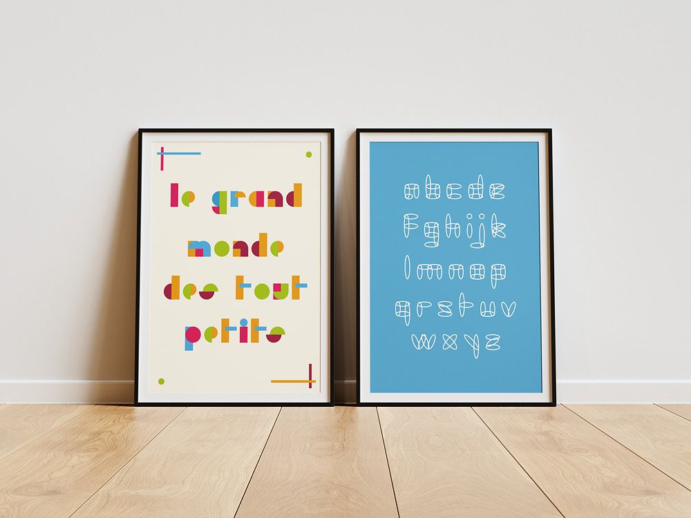 Typographie enfant
