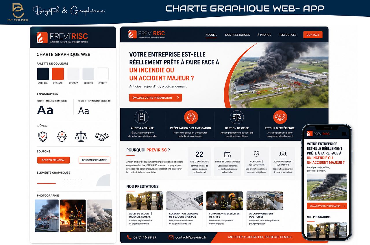 CHARTE GRAPHIQUE WEB APP