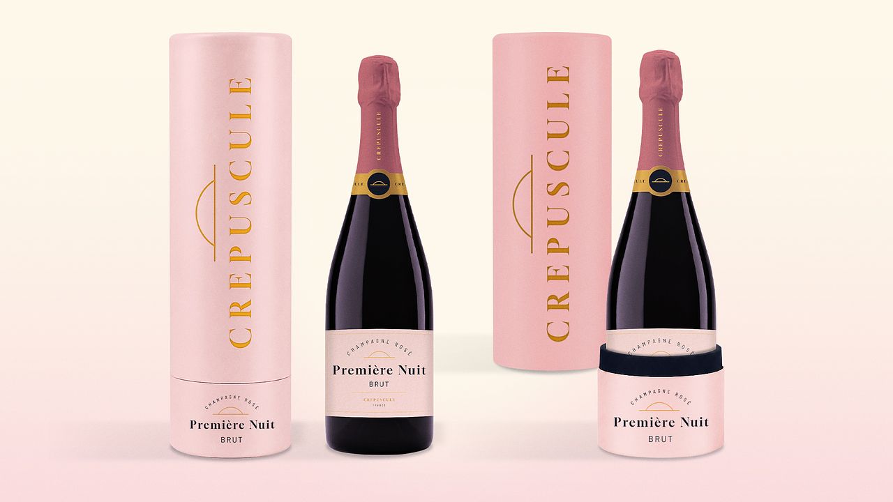 Crépuscule — Design packaging champagne