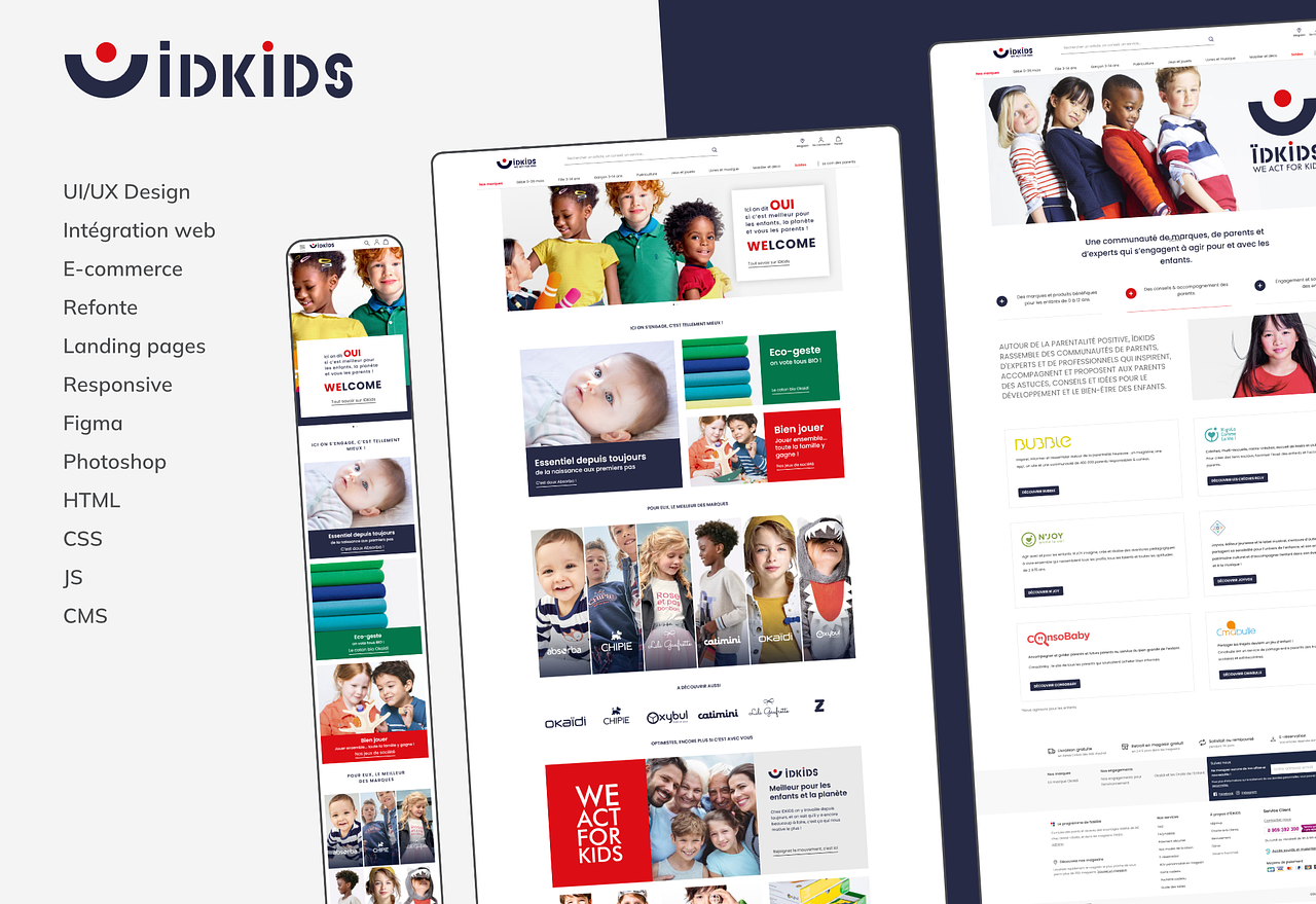 Lead intégrateur web - UI/UX Designer