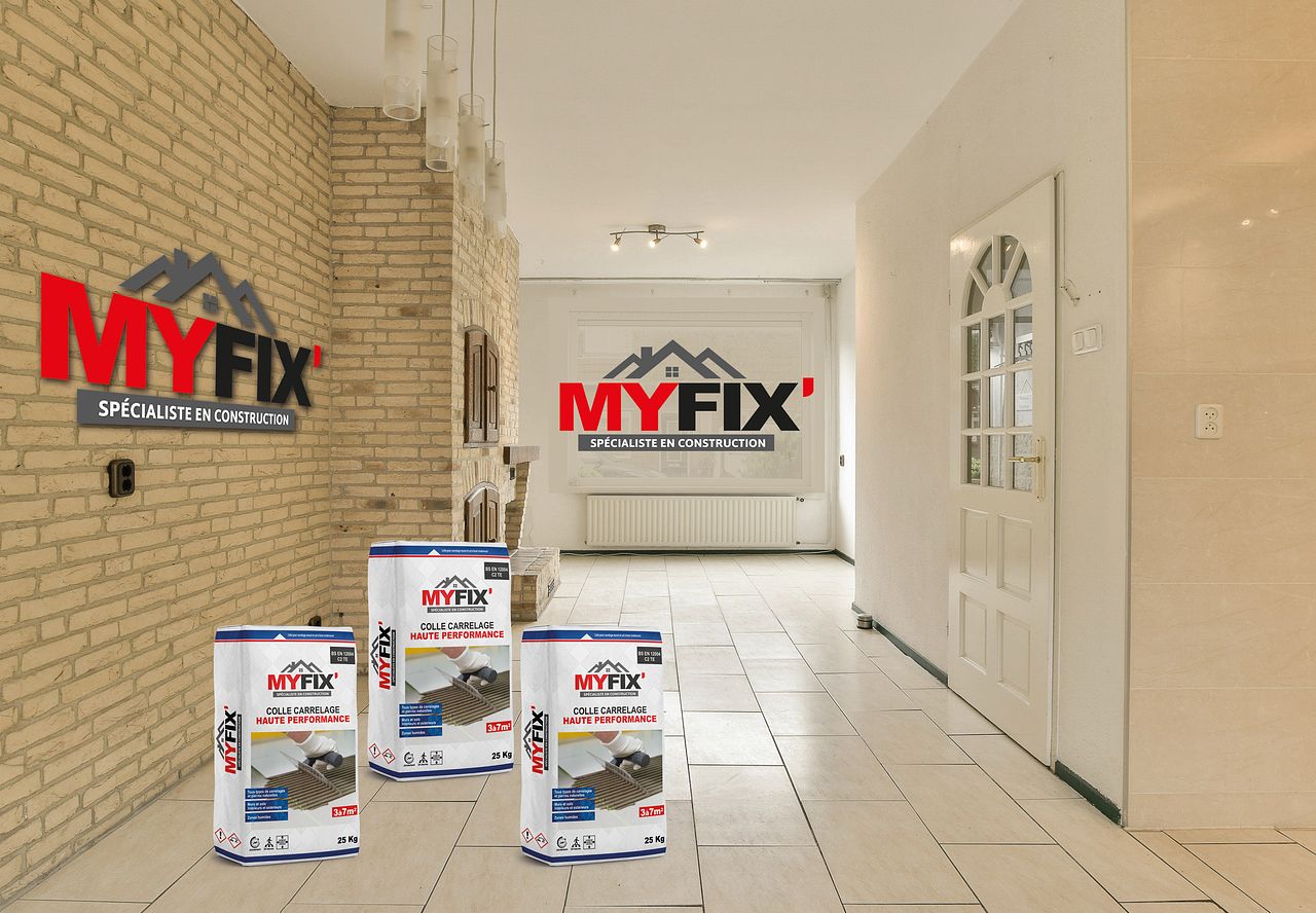 PACKAGING & LOGO COLLE CARRELAGE