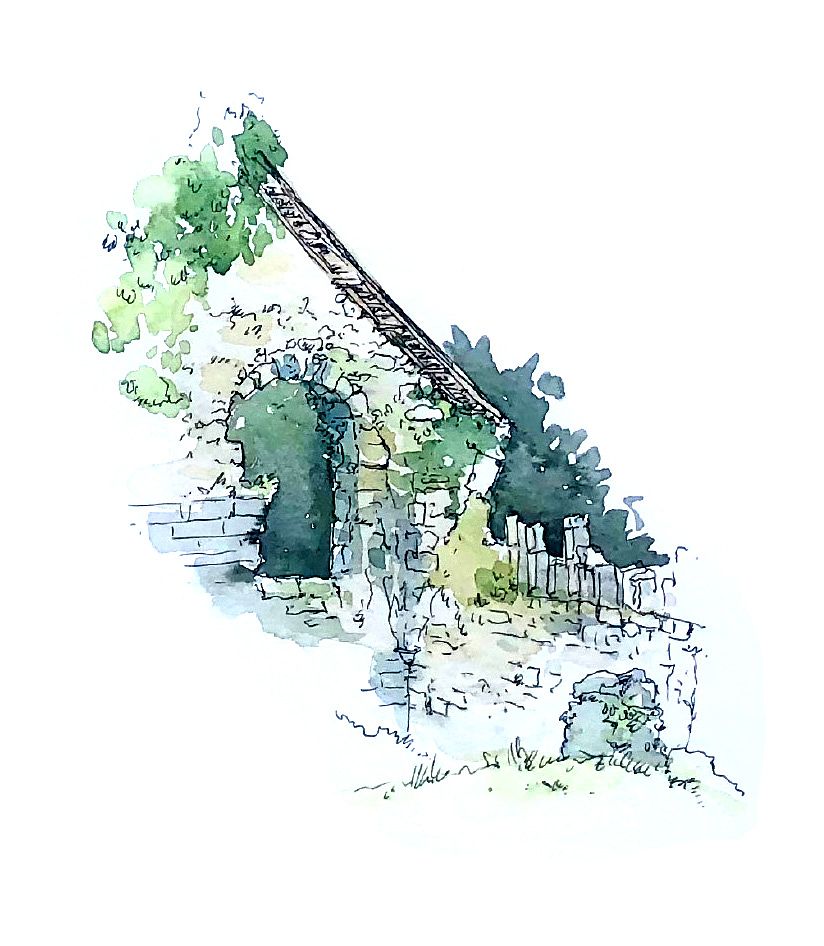 Croquis de bâtiment