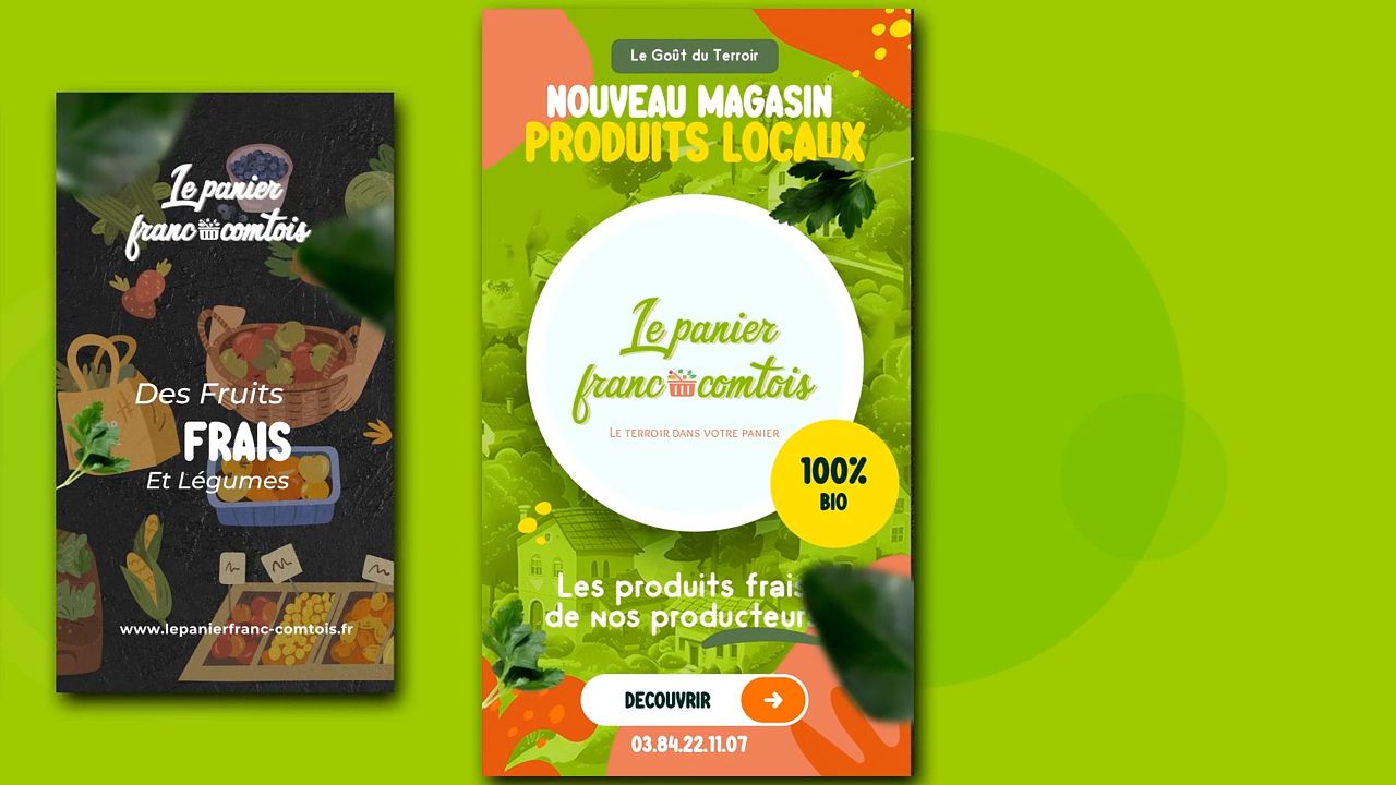 Magasin de producteurs Locaux Green écologique