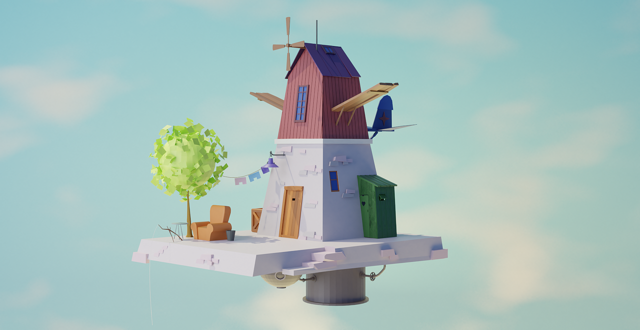 Flying House