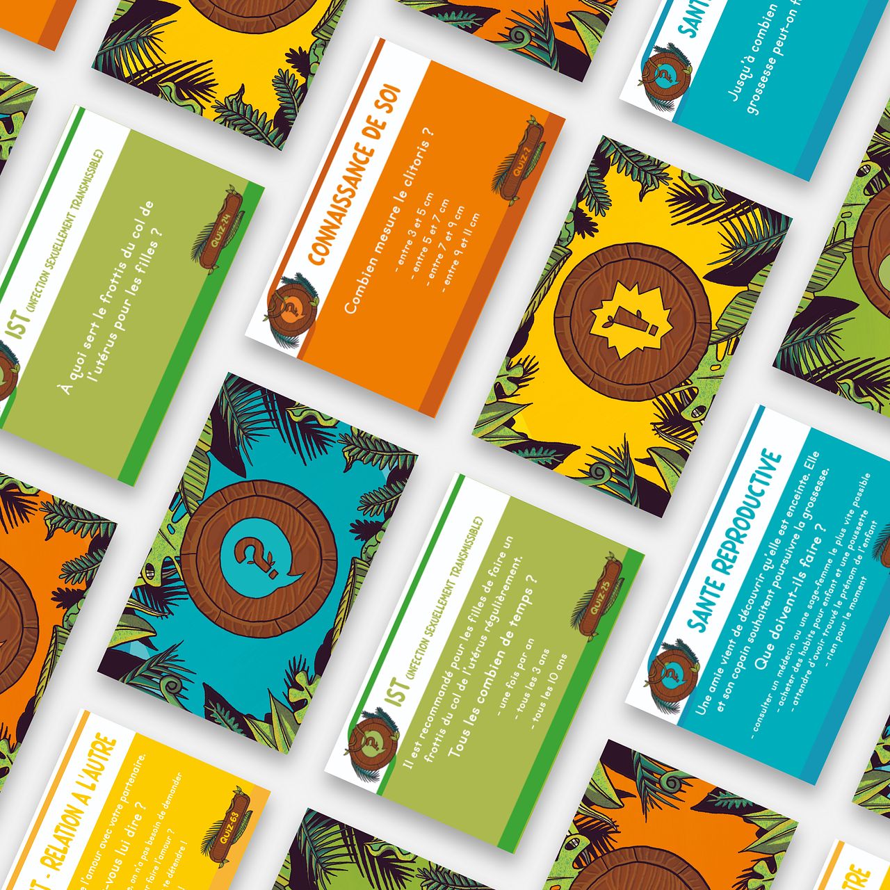 Cartes - Les plaisirs de Parsou