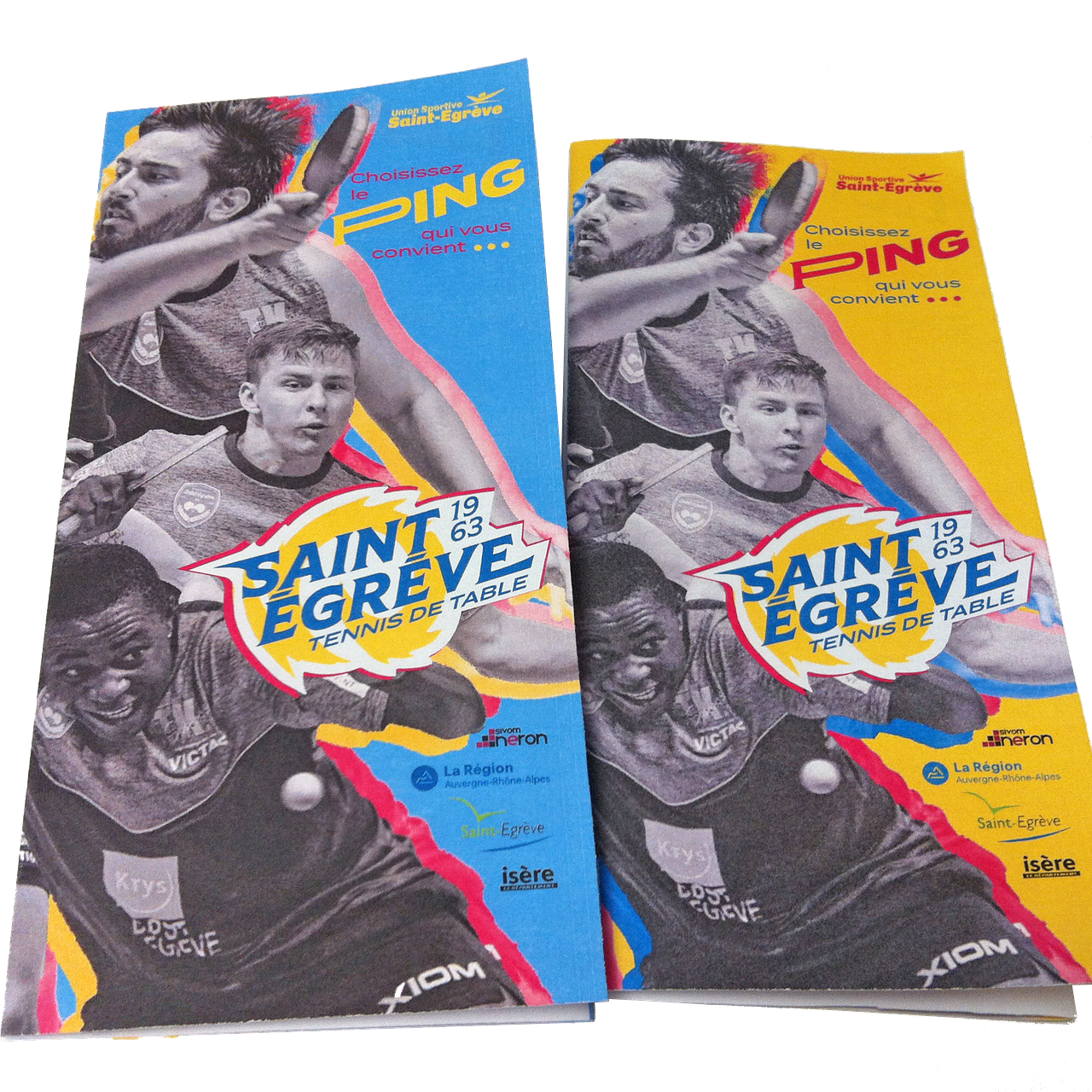 Flyers de présentation Tennis de Table
