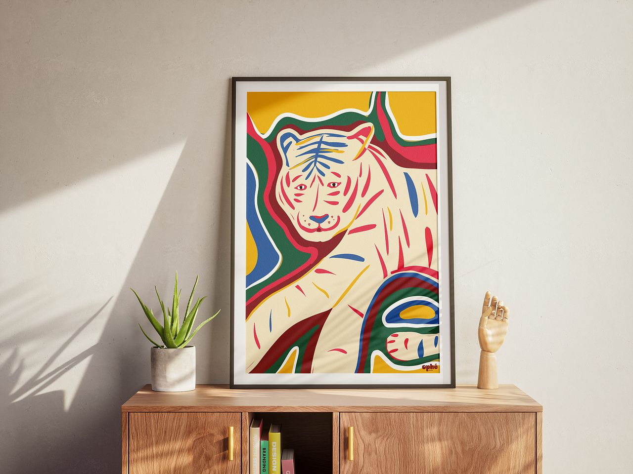 Création d'illustration colorée