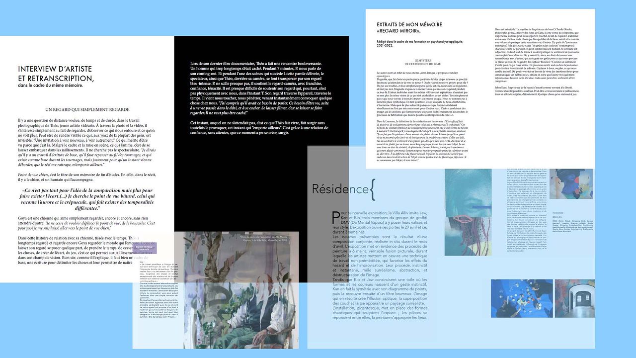 Rédaction de livret, mémoire, dossier de presse