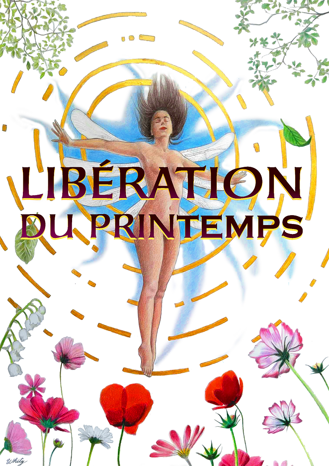 Dessin crayon de couleur pour parfum