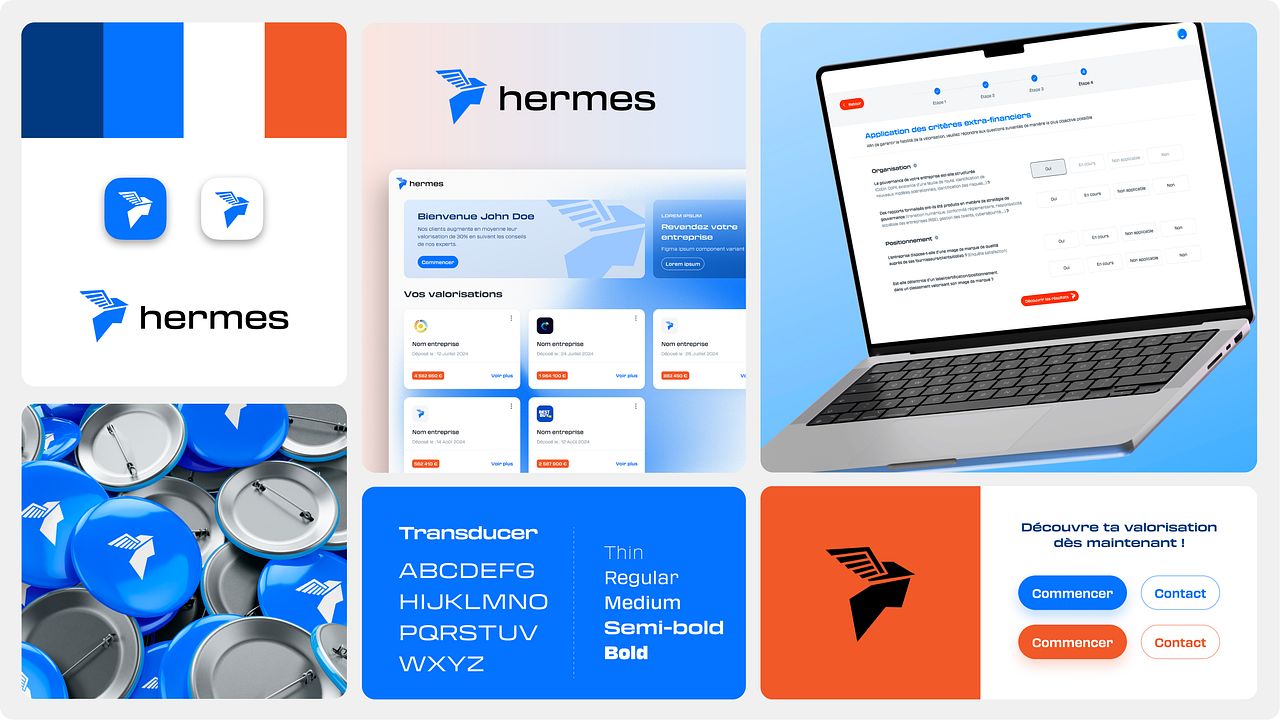 Branding UX/UI Hermes