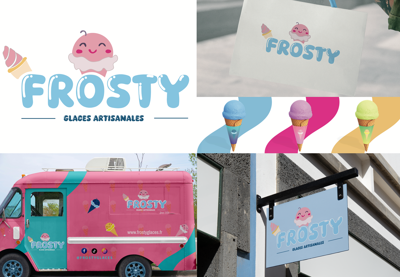 Identité visuelle - FROSTY