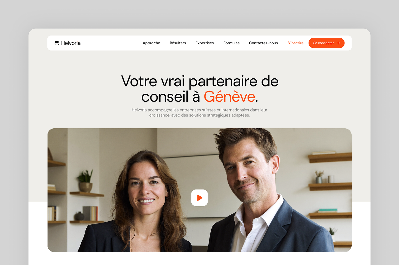 Helvoria — Site web cabinet de conseil