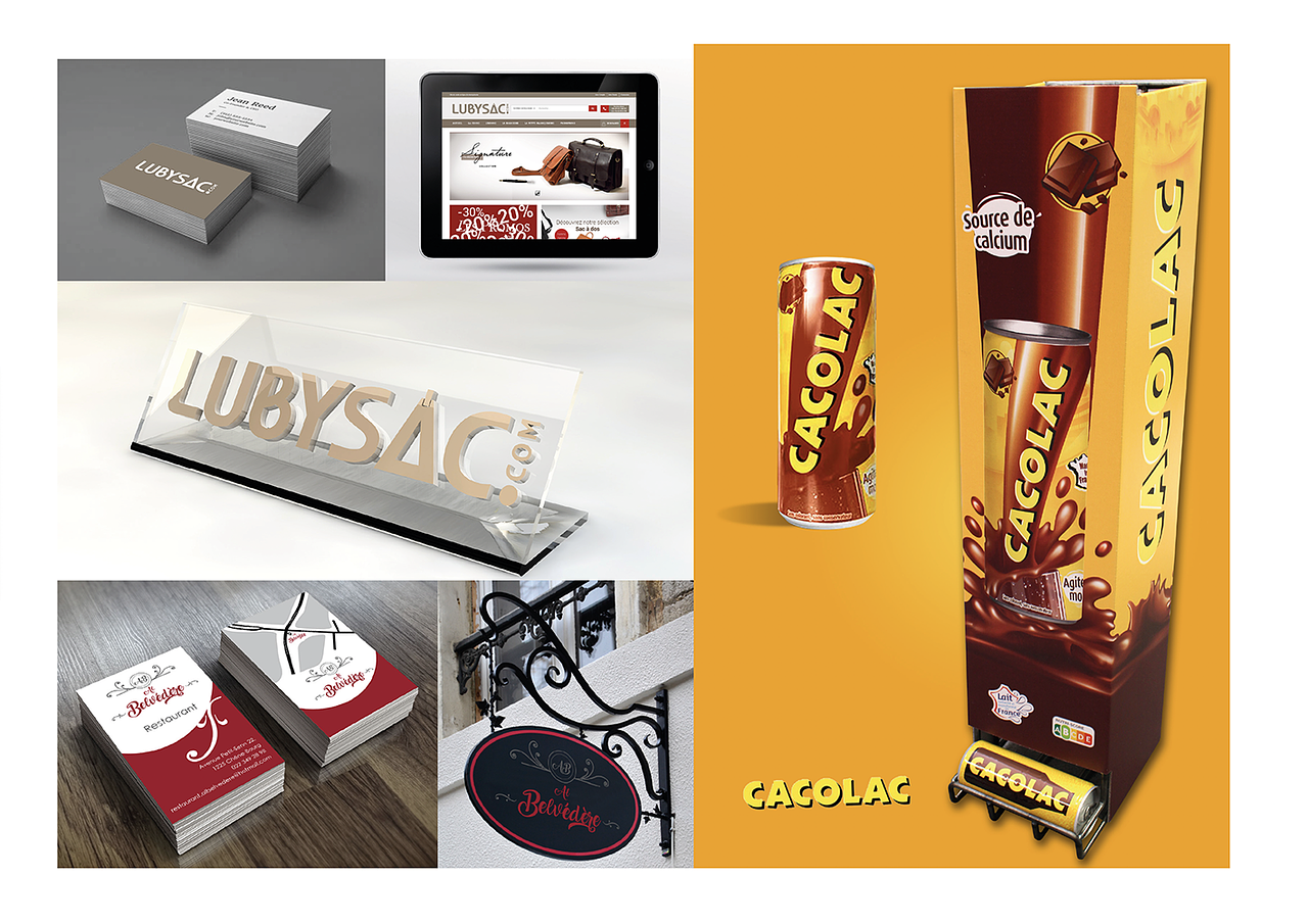 Edition, PLV, Enseigne