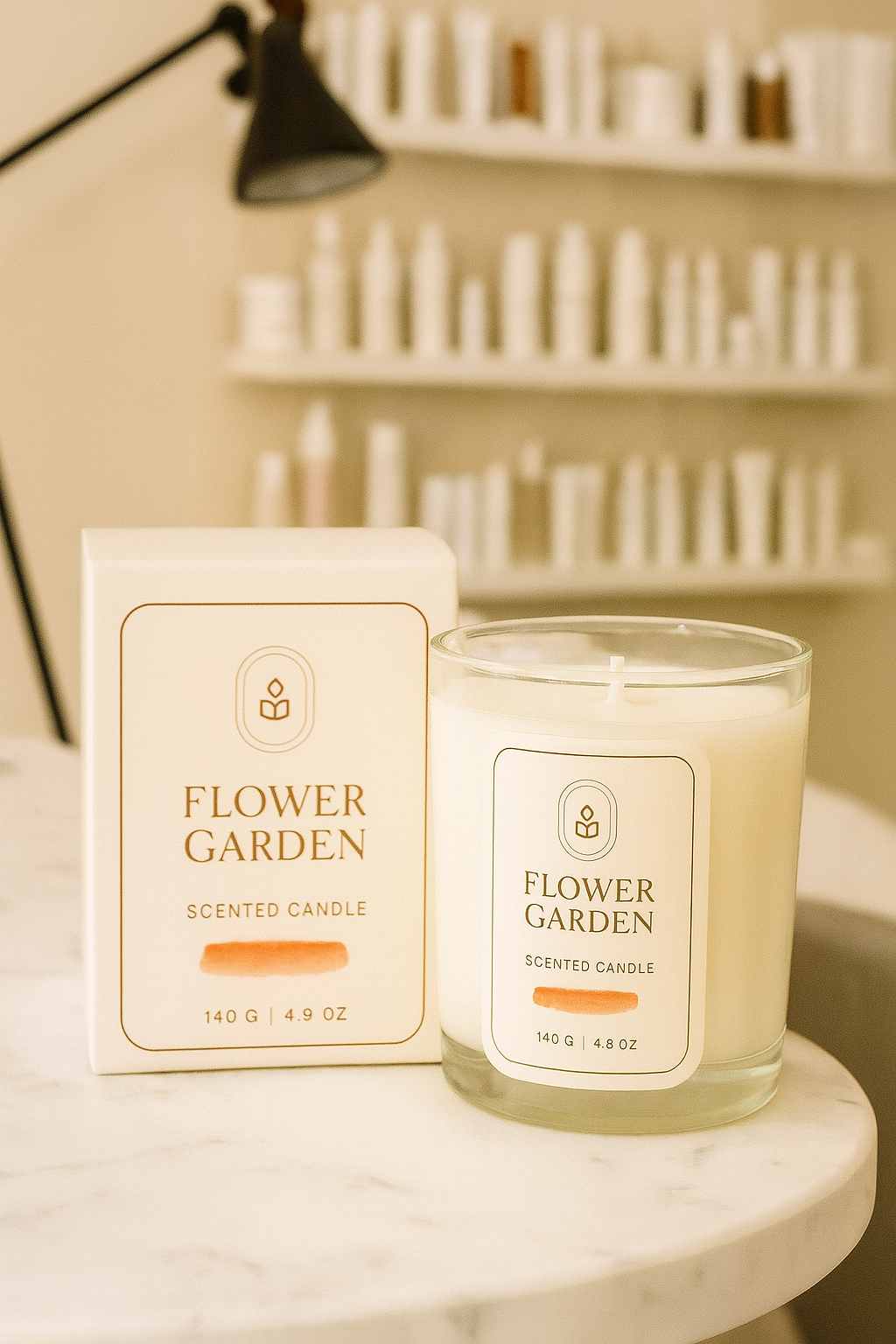 Création de l’identité visuelle / Bougies