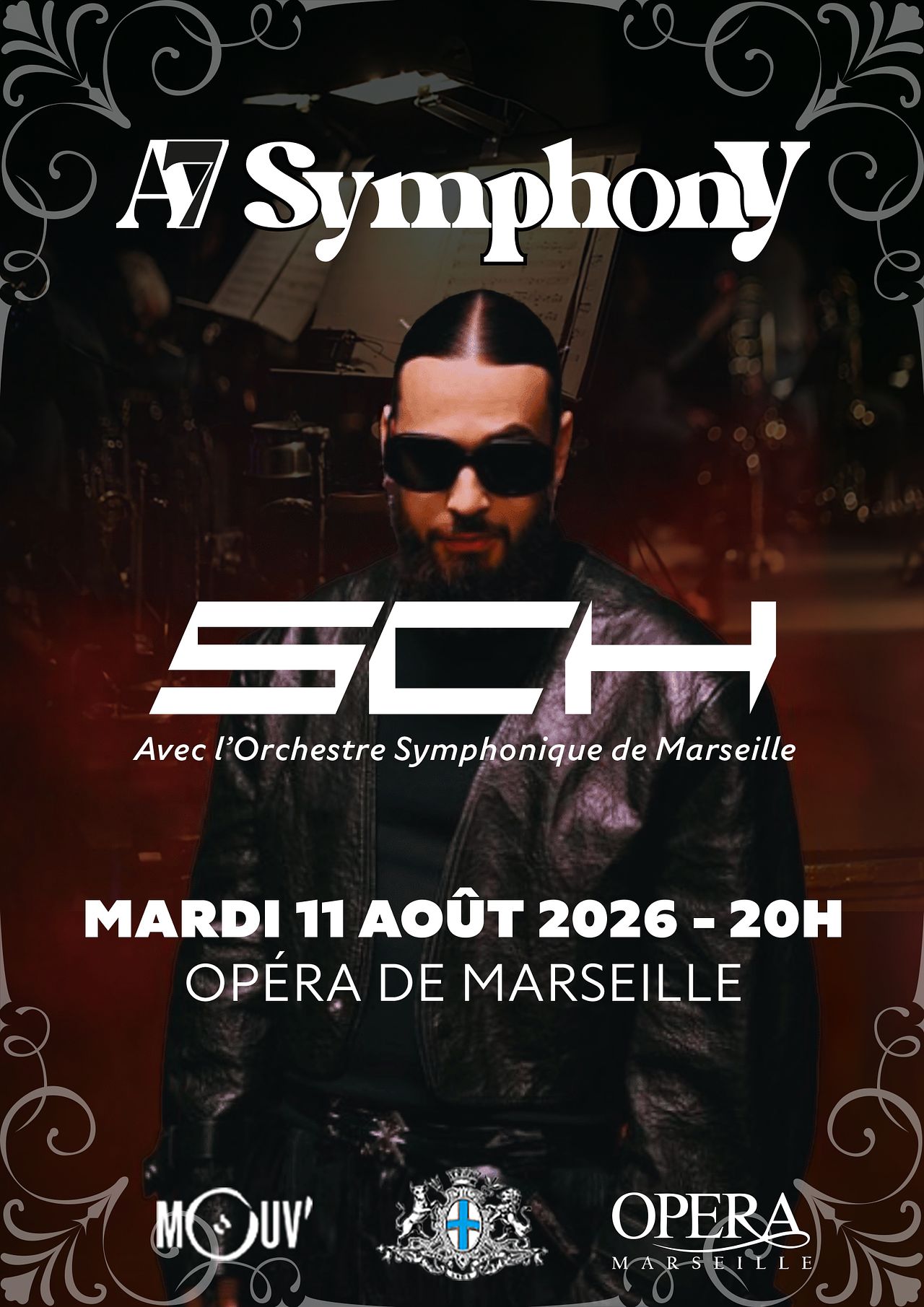 Affiche concert SCH