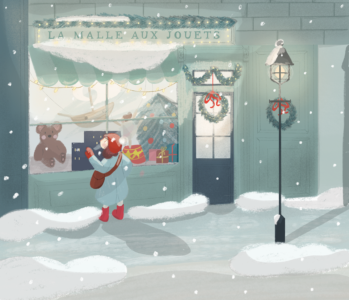 It's beginning to like Christmas