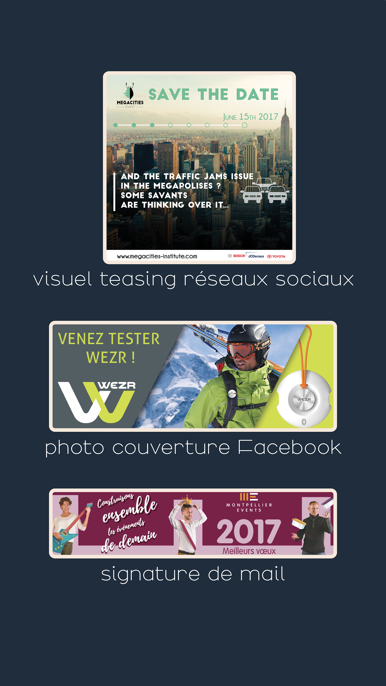 PROJET - Community Management - Visuels RS