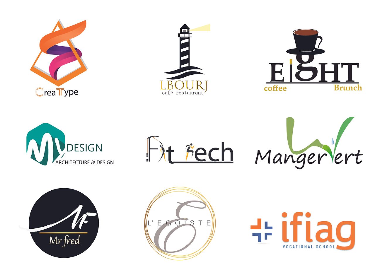 Création réalisation logos tous secteurs d'activit
