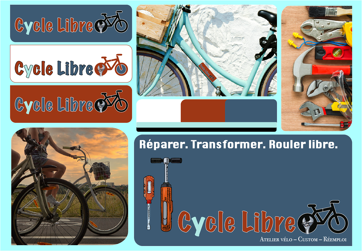 Identité Visuelle Cycle libre