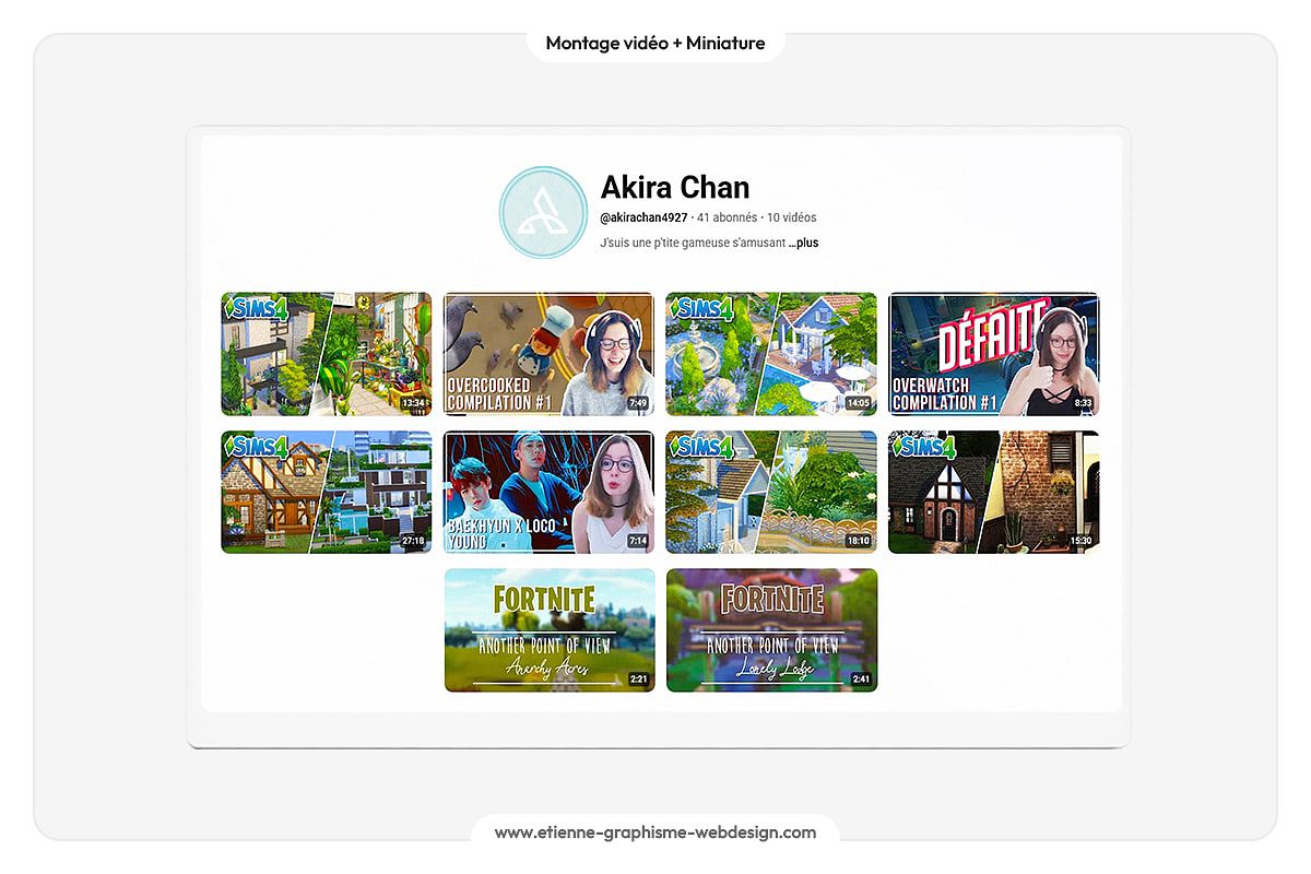 AkiraChan | Montage vidéo + Miniature