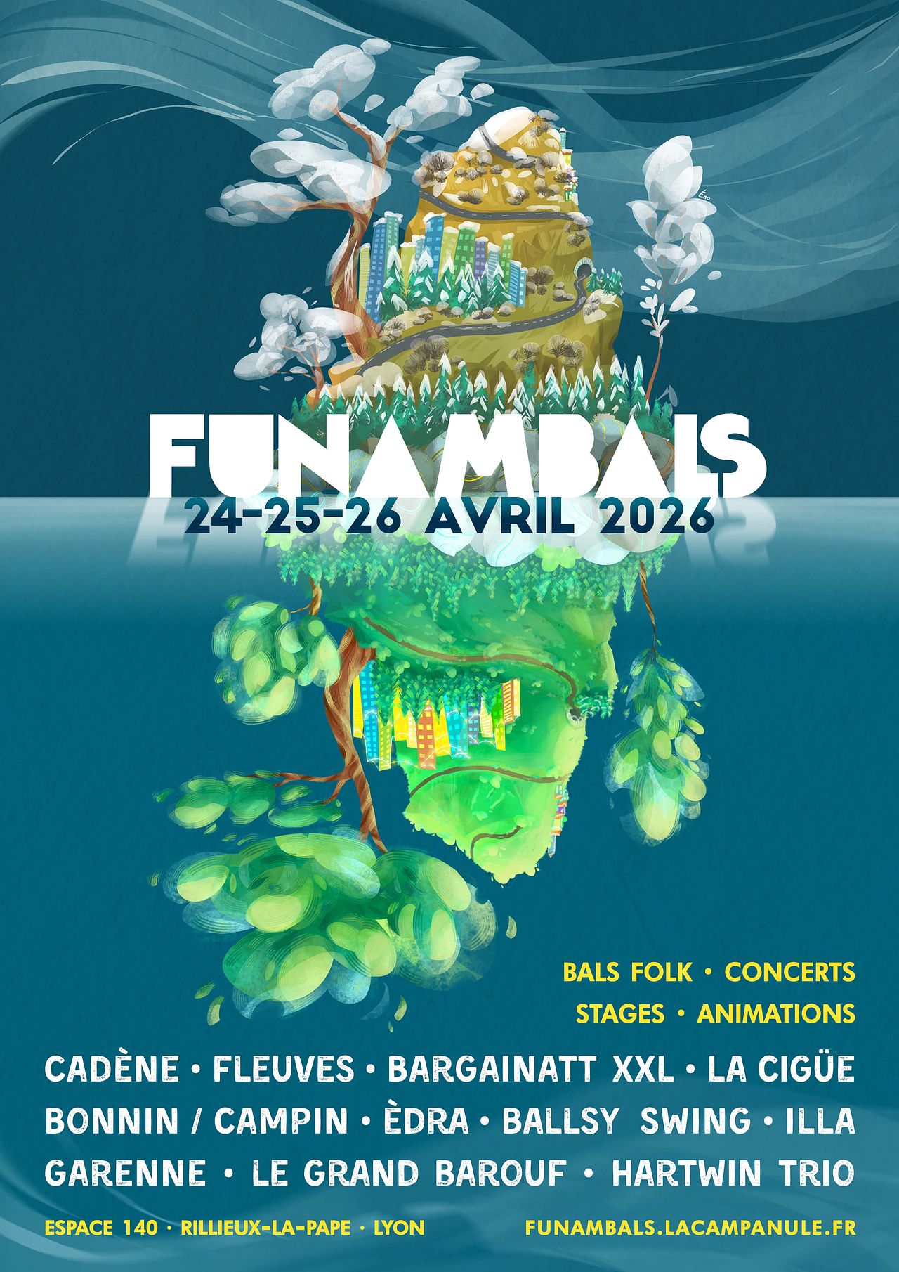 Affiche des Funambals 2026