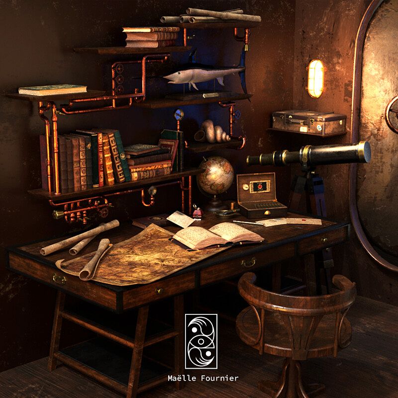 Nautilus desk
