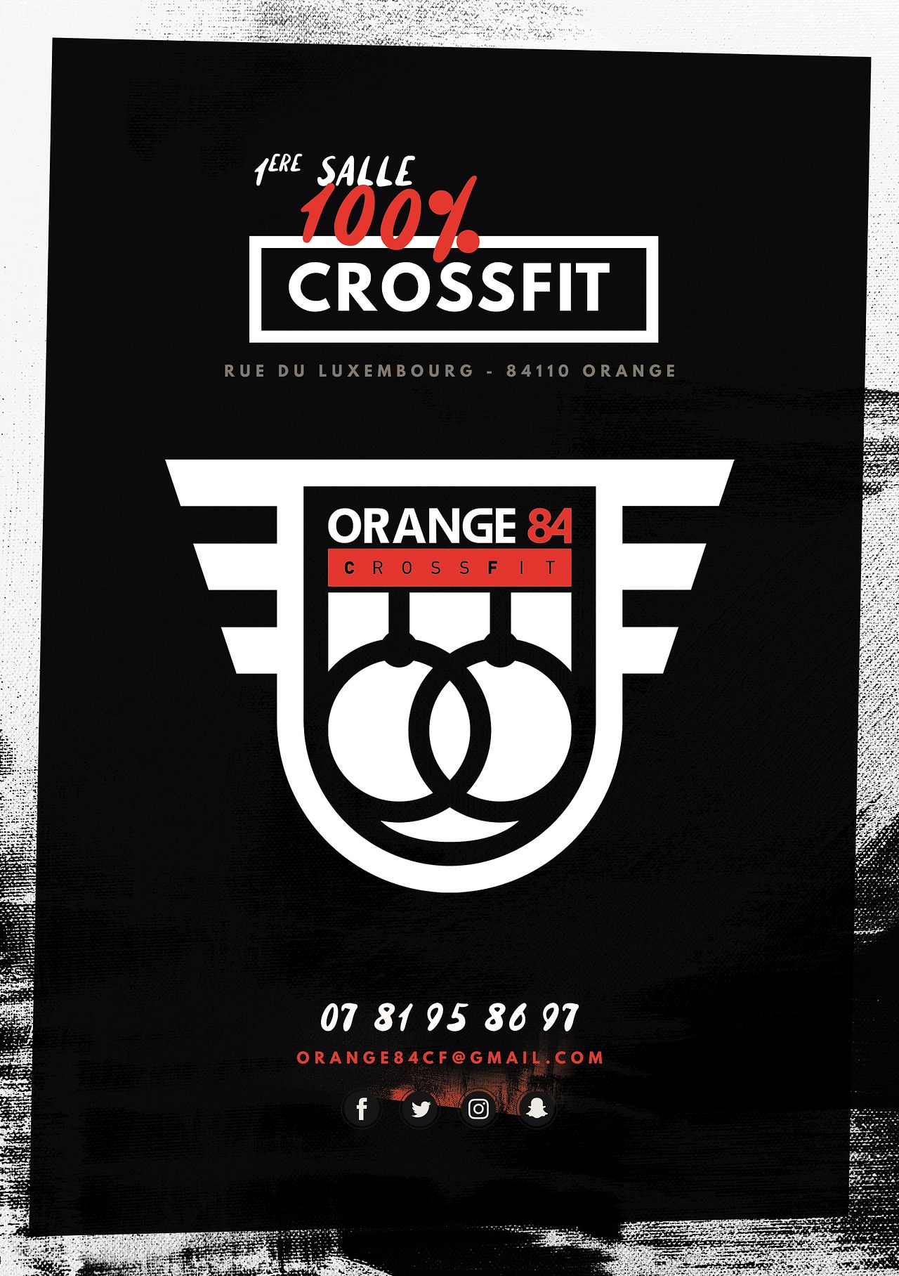 Flyer pour Orange 84 Crossfit