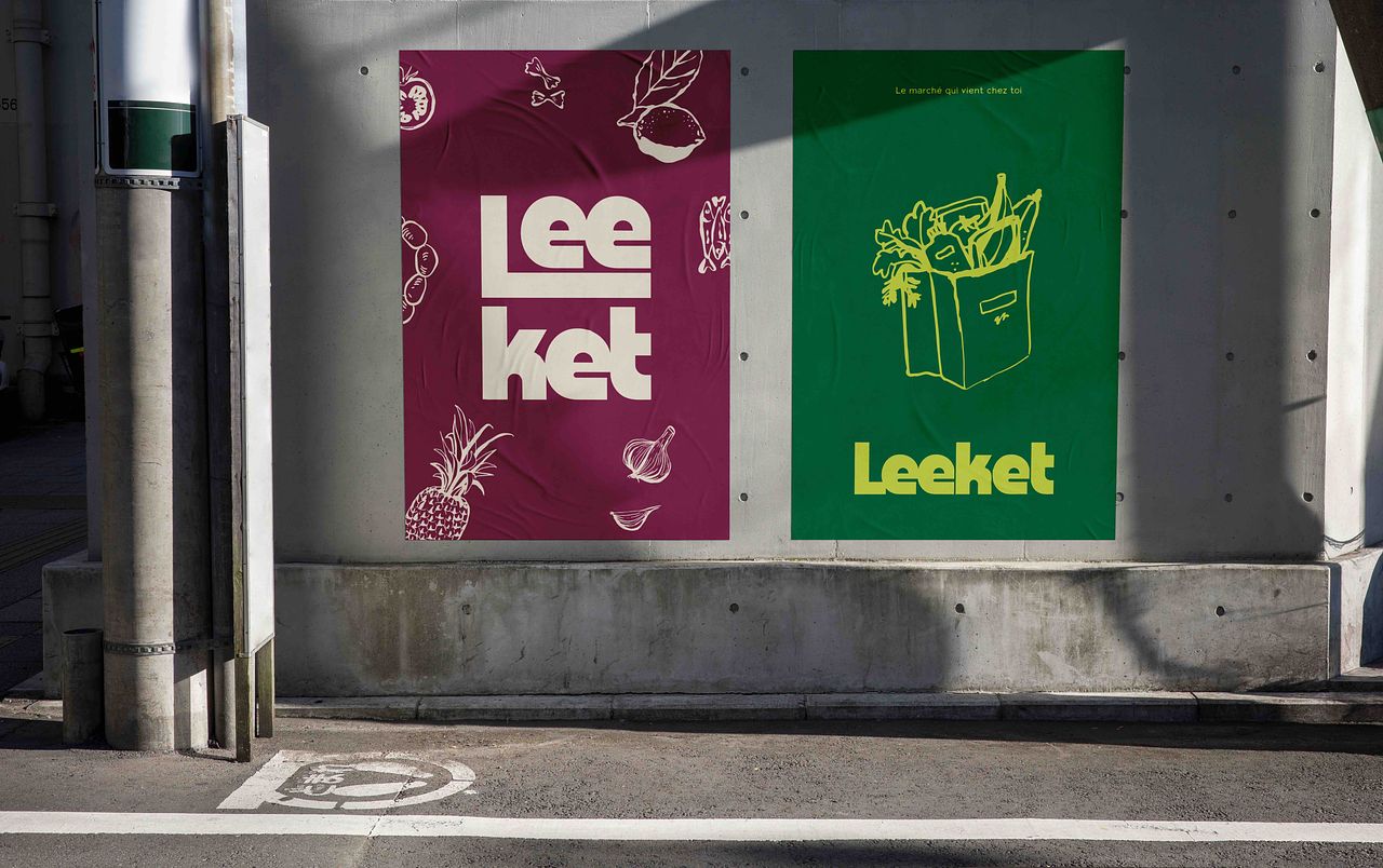 BRANDING APP FOOD LEEKET