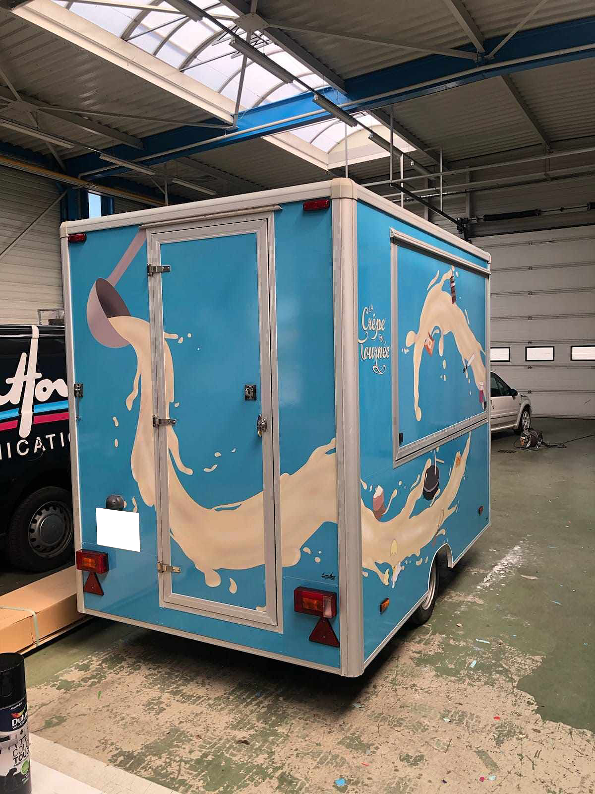 Illustration Food truck