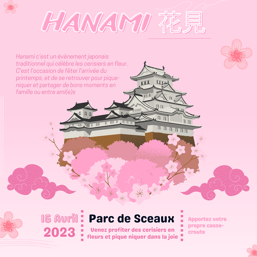 Affiche Hanami