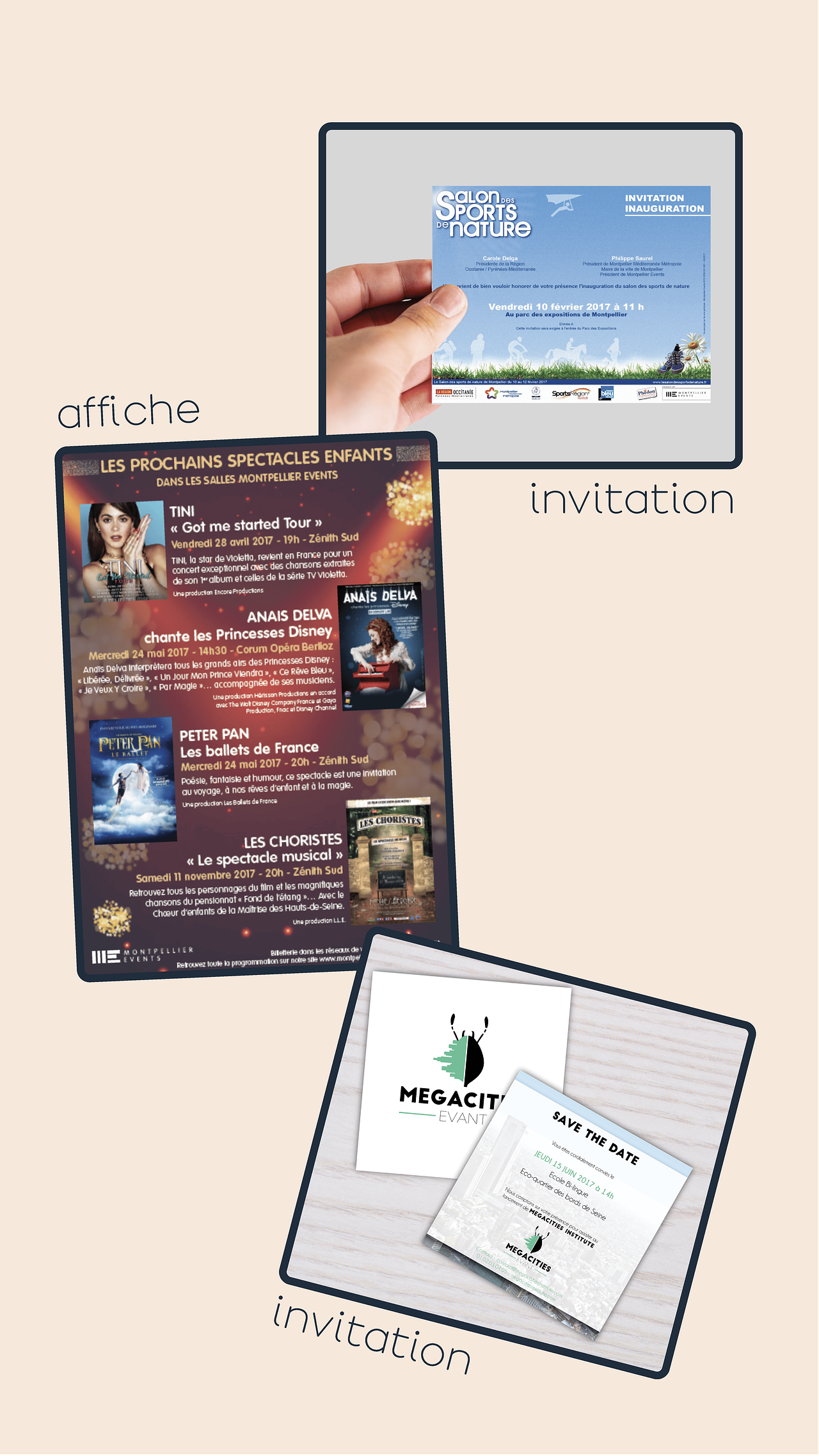 PROJET - Création graphique - Affiche & Invitation