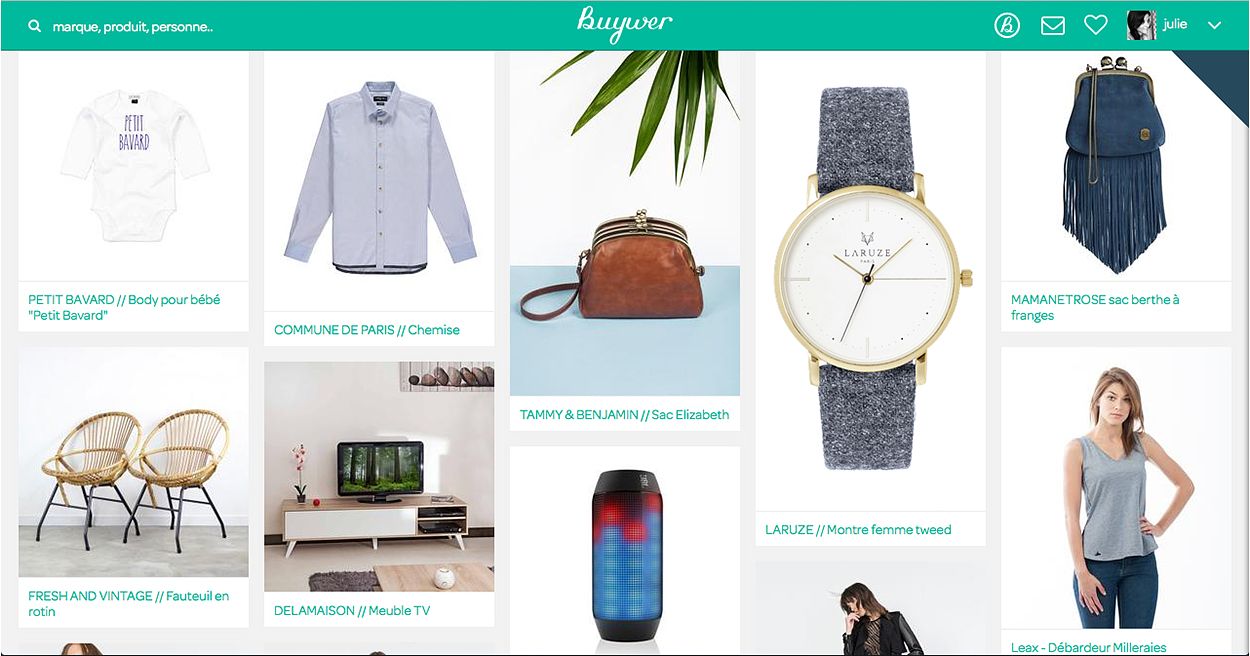Réseau social de shopping