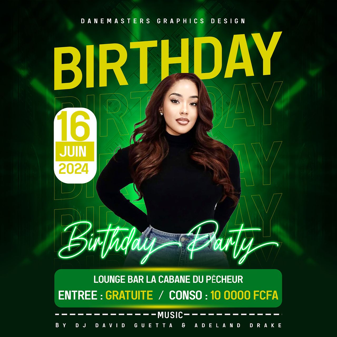 Affiche d'anniversaire