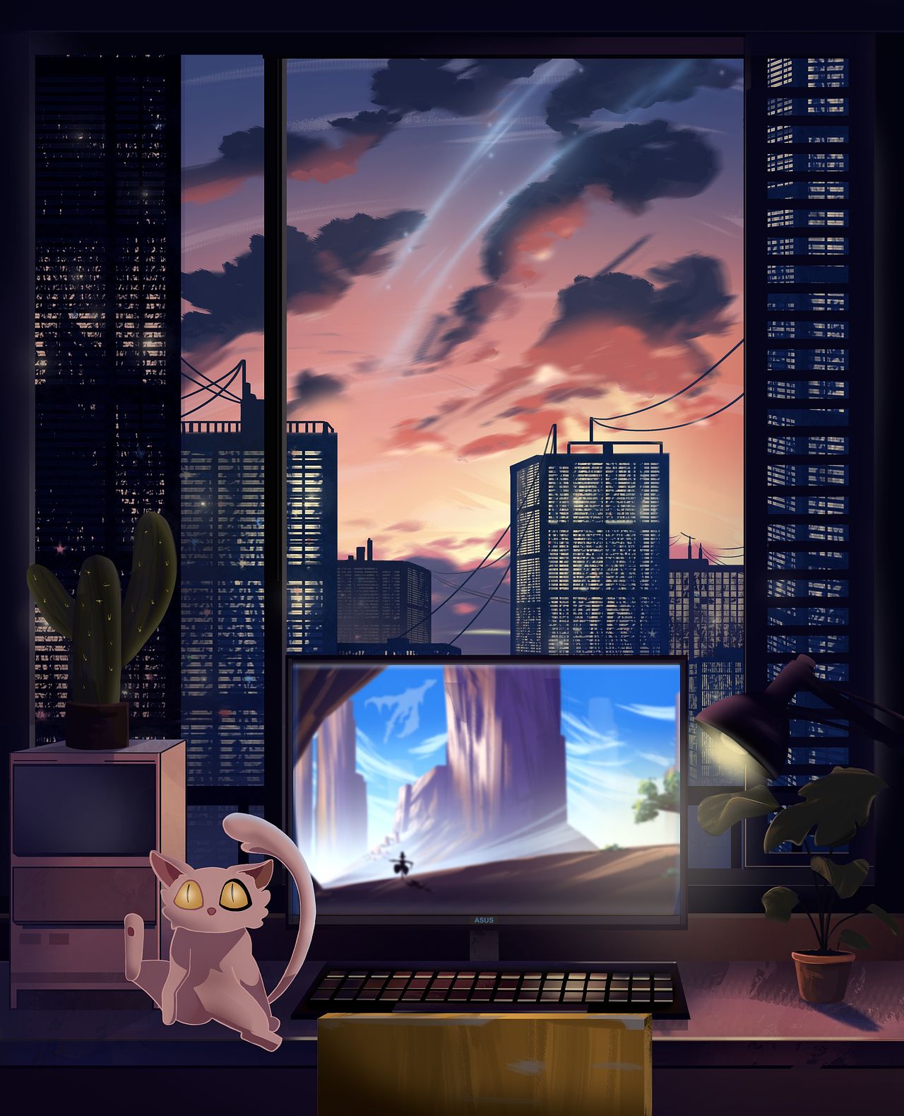 Illustration faite main