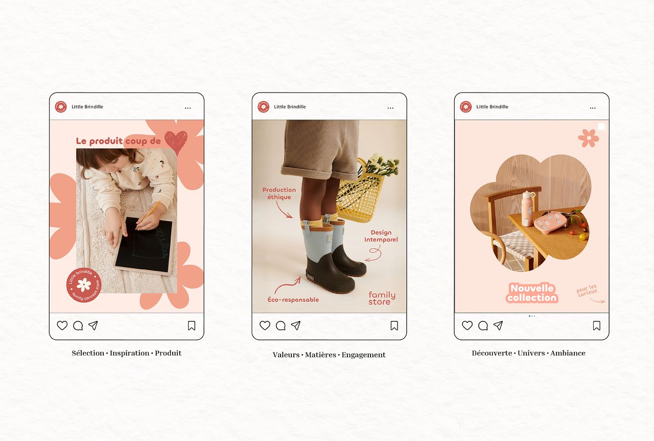 Brindille • Branding d'un concept store enfant