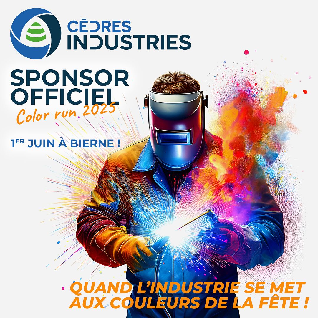 Bannière sponsor Color Run
