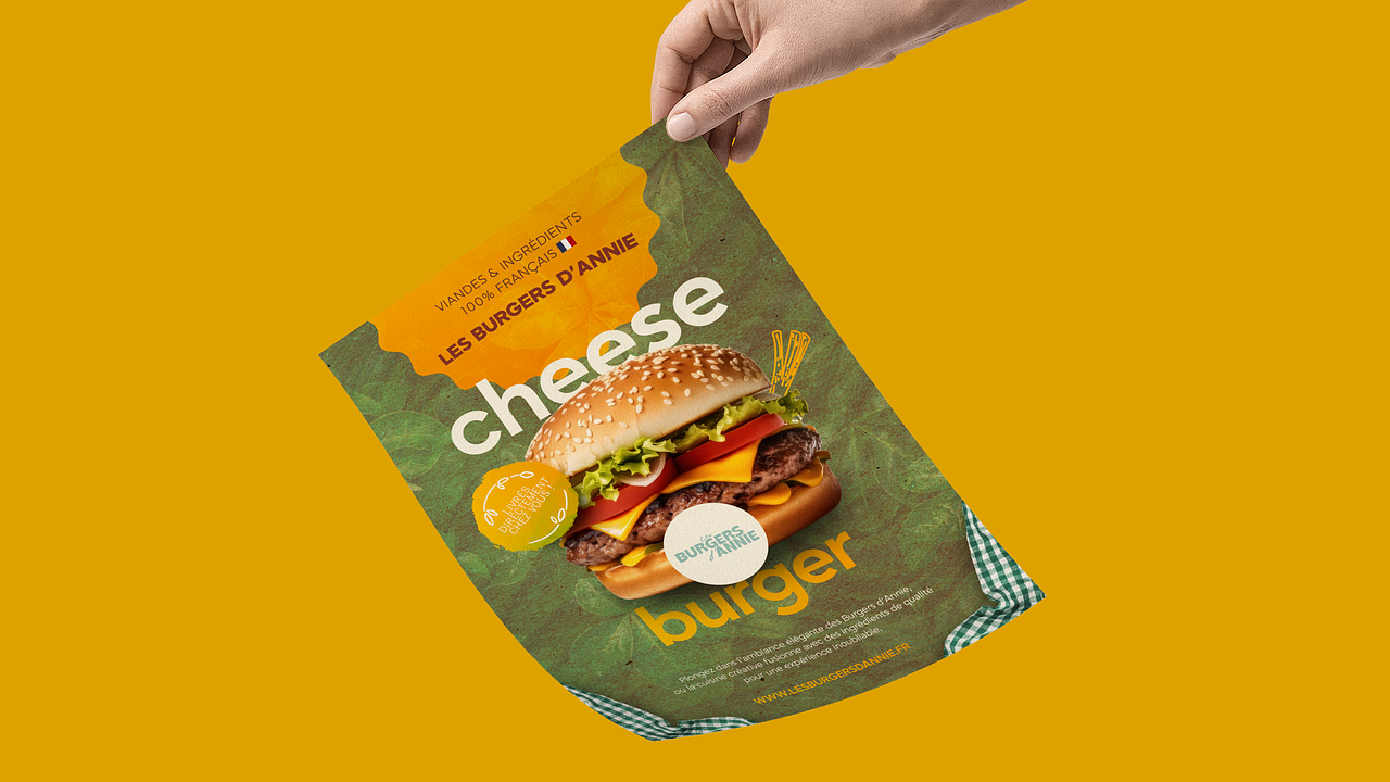 Flyer - Les Burgers d'Annie