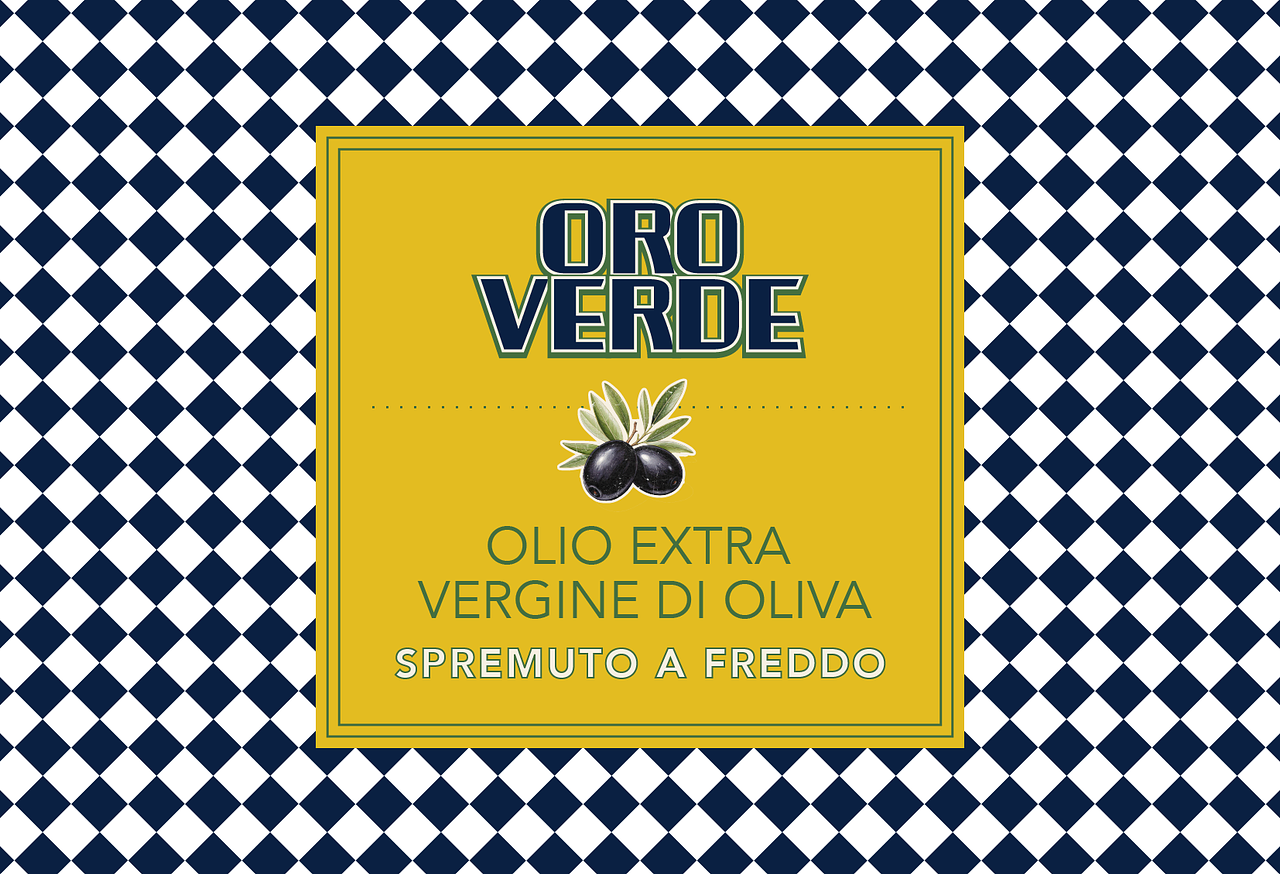 Design d'étiquette pour Oro Verde