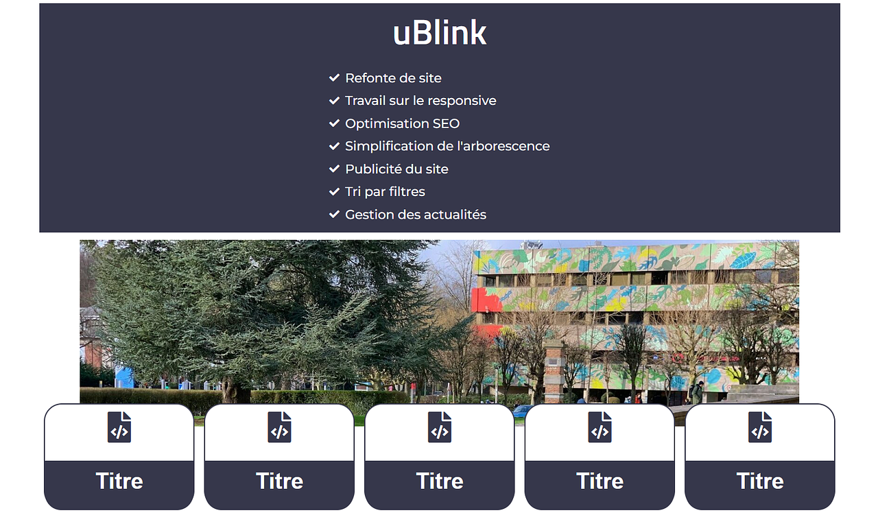 Refonte site uB-Link