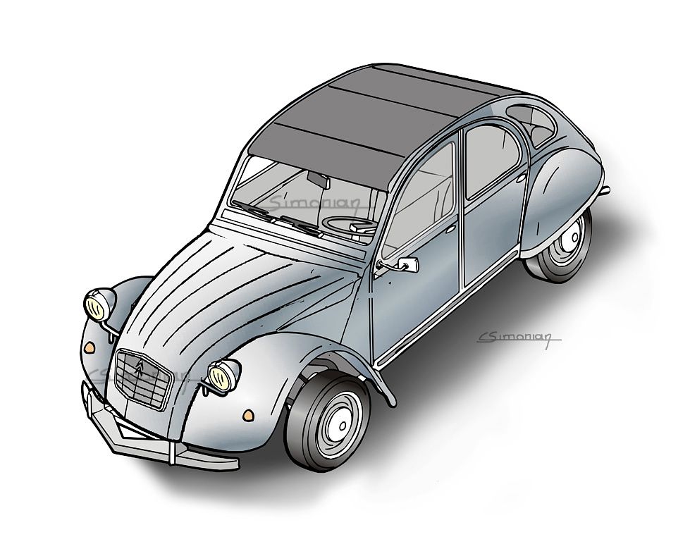 2 CV Citroen