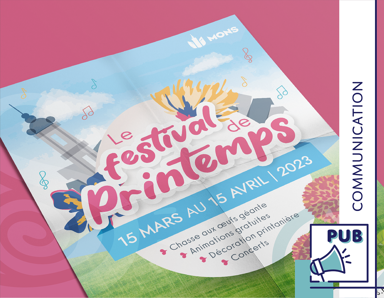 Affiche Festival de printemps