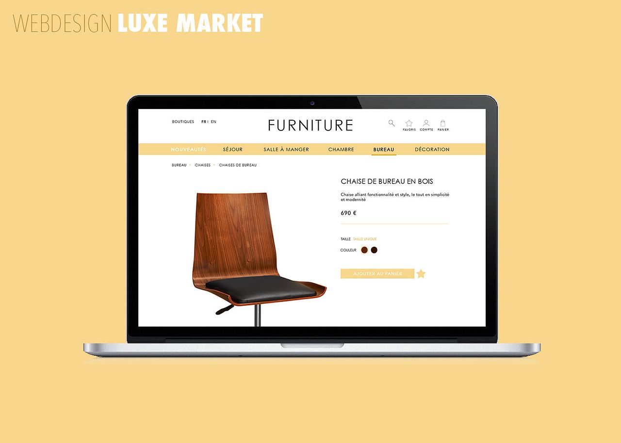 Site web e-commerce