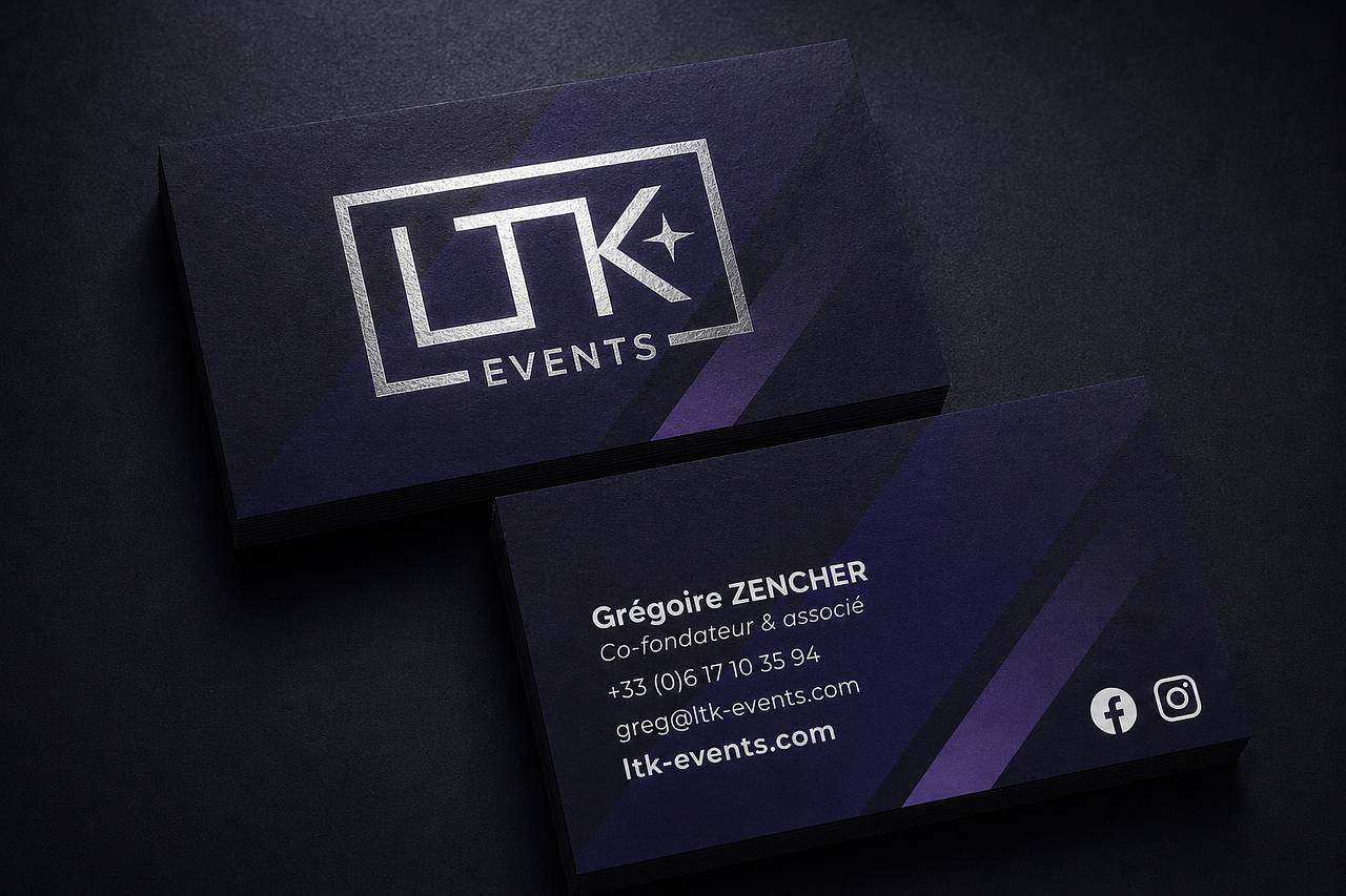 Carte de visite // LTK Events ✨