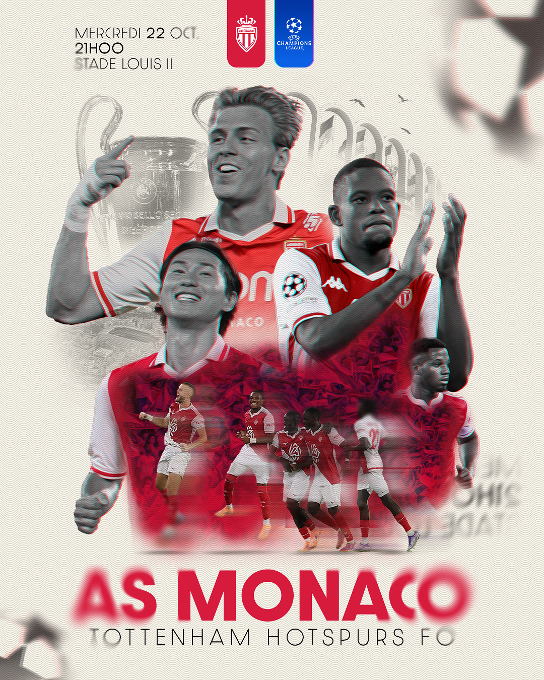MatchDay Poster AS Monaco FC