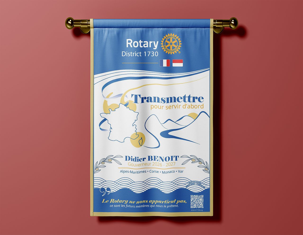 Fanion - Rotary Club District 1730