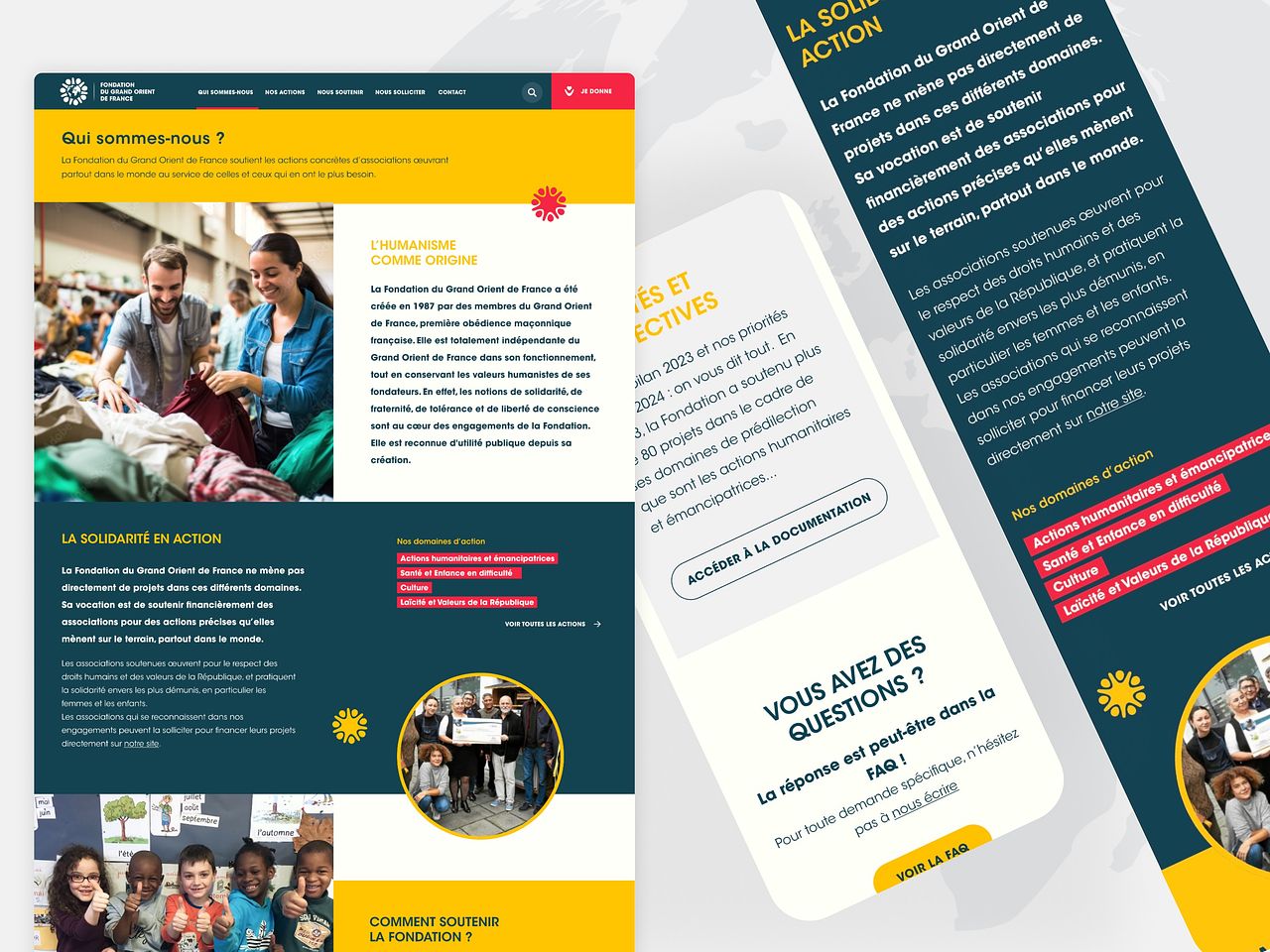 Refonte du site de Fondation