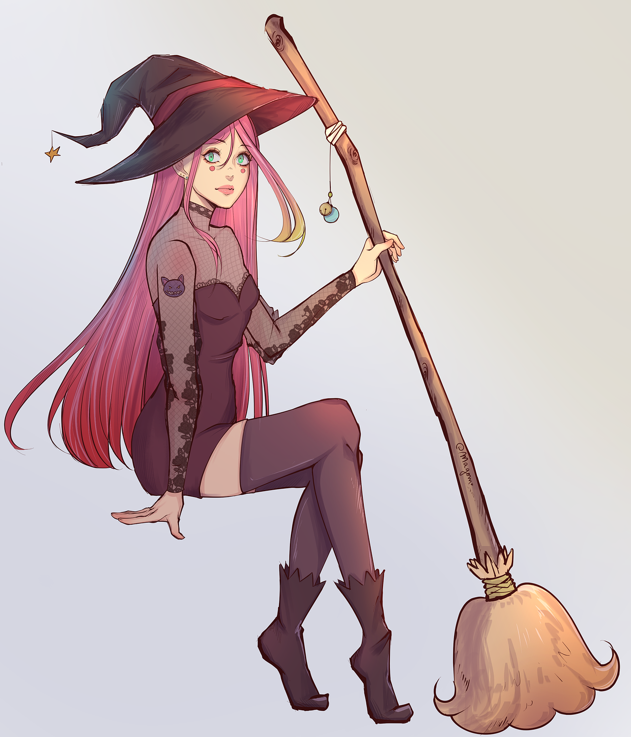 Chara design - sorcière