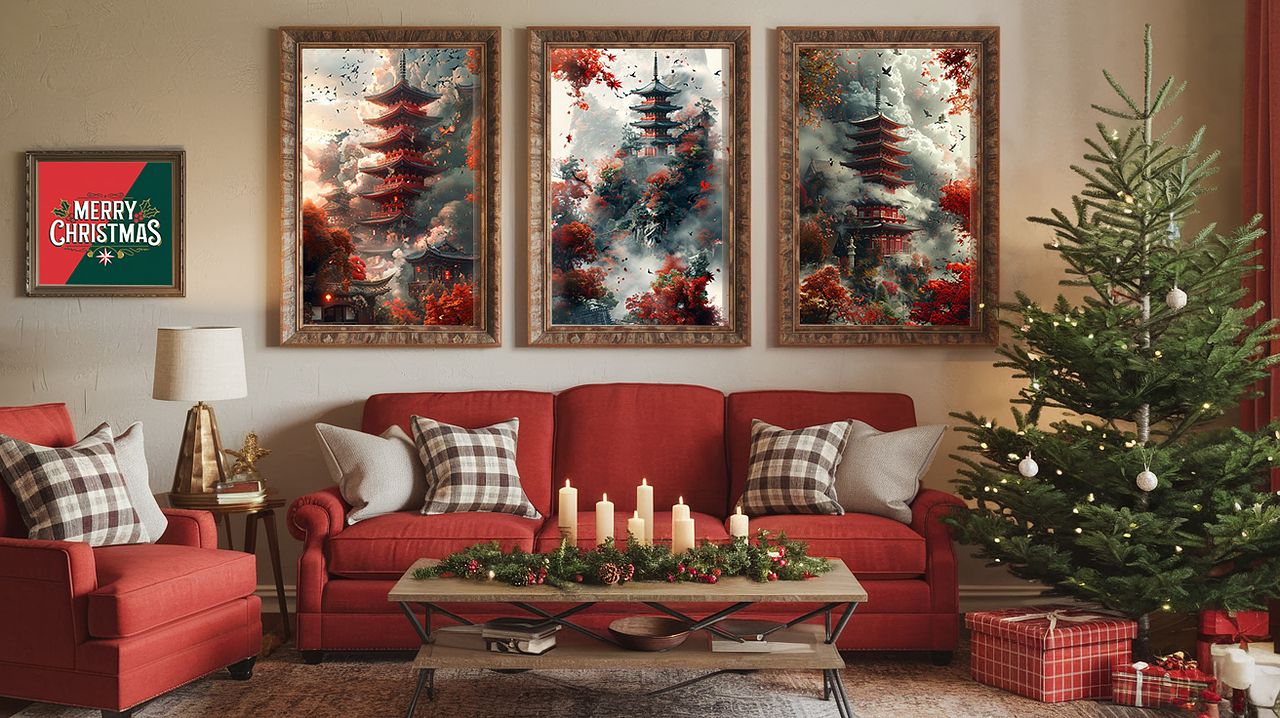 Mockup pour la vente d'un tableau/image