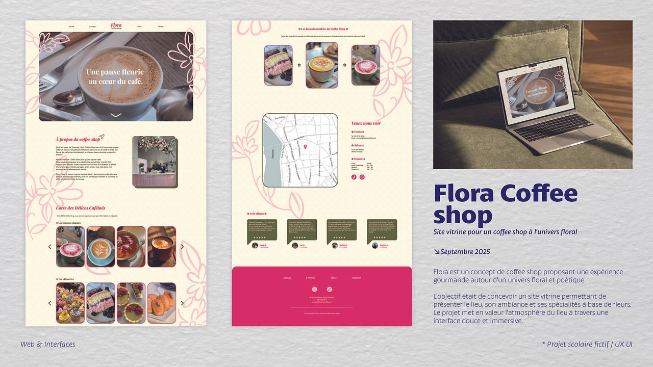 Site web coffee shop